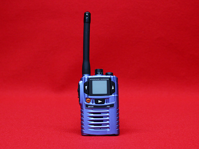 八重洲無線(STANDARD HORIZON)SR100(ブルー)の商品画像